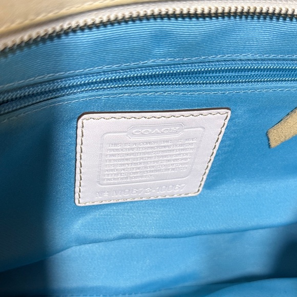 Coach Multicolor Striped Shoulder Bag - Picture 2 of 6